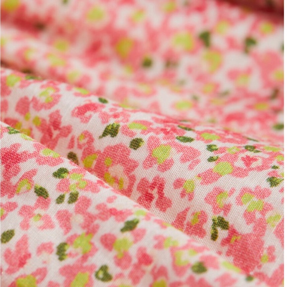 NWT Vineyard Vines Square Neck Puff-Sleeve Top Sz M - Picture 5 of 6